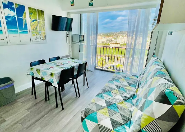 Vue Panoramique Stade Marche Le Lavandou